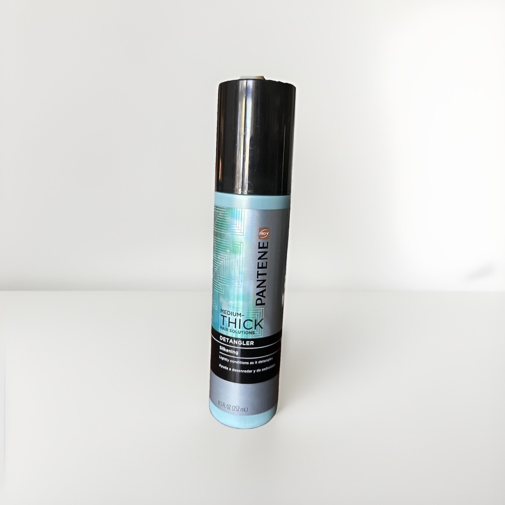 Pantene MEDIUM Thick Non-Aerosol Hair Solutions Silkening Detangler ‎ 8.5 Oz